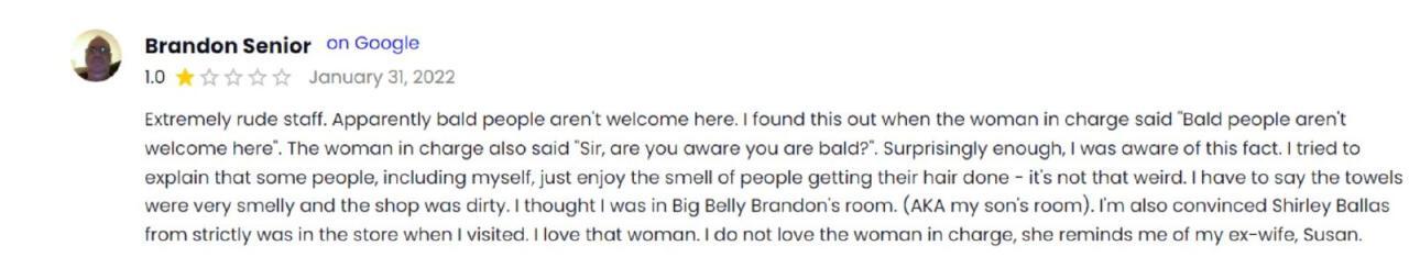 Dealing With Bad Reviews - MHB Dealing With Bad Reviews - MHB