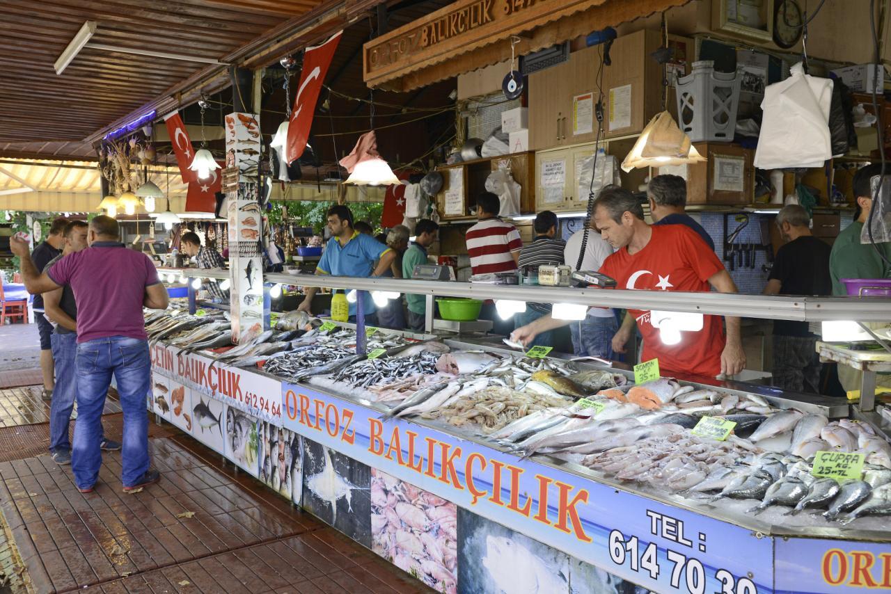 Fethiye - Fish Market | Fethiye | Pictures | Turkey in Global-Geography
